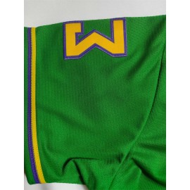 Classic Letter & Number 33 Embroidered Design, Men'S Breathable Baseball Jersey, Short Sleeve Shirt For Training And Competition