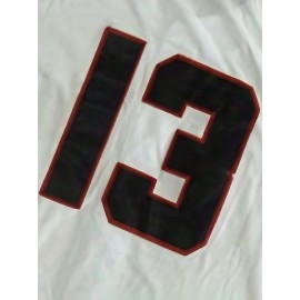 Men'S #13White Baseball Sweatshirt Suitable For Training Team Sports Competitions In Spring, Summer, And Autumn SizeS-XXXL