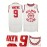 1pc Men'S Embroidered Basketball Jersey - Polyester Knit Fabric, Loose Fit Crew Neck Top with Letters & Number 9, Breathable & Stretchy for Sports, Casual, Training, Outdoor Activities - Universal Fit for Adult Male