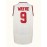 1pc Men'S Embroidered Basketball Jersey - Polyester Knit Fabric, Loose Fit Crew Neck Top with Letters & Number 9, Breathable & Stretchy for Sports, Casual, Training, Outdoor Activities - Universal Fit for Adult Male