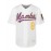 Men's #24 Mamba Embroidered Baseball Jersey - White & Purple, V-Neck, Button-Up, Breathable Polyester, Perfect for Sports, Training, and Casual Wear, Training Apparel | Sporty Look | Embroidered Detailing