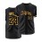 Men's Black #24 Baseball Jersey - Breathable Button-Up V-Neck Loose Fit with Classic Letter Embroidery, All-Season Training & Game Shirt for Men & Youths, Machine Washable Sportswear, Casual Streetwear | Sporty Look | Comfortable Fit