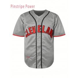 Men'S # 19 Gray V-neck Baseball Shirt, Breathable Polyester Fiber Loose Sports Top With Slight Elasticity, Suitable For Training, Hiking, And Casual Wear S-3XL