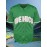 Men's #56 Mexico Baseball Jersey - Vibrant Green with Red & White Stripes, Polyester, V-Neck, Button-Up, Sizes S-3XL - Perfect for Sports Training & Casual Wear