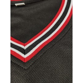 Men's Houston Basketball Jersey #4 Sleeveless Breathable 100% Polyester V-Neck Loose Fit with Lettering & Number for Training, Summer Sports, Casual Wear - Machine Washable