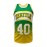 Mens #40 Retro Gradient Sports Basketball Jersey, Breathable Sleeveless Pattern Printing, Letter Embroidery Sweatshirt Training Competition Sports Uniforms Suitable For Summer