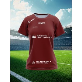 Customized large-sized football jerseys for women, personalized names and numbers, comfortable fit, soft fabric for outdoor sports