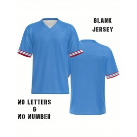 Women's Custom Football Jersey - Personalized Soccer-like sportswear, V-Neck Non-Stretch Tee, Team & Number Customization, Dark Green & Black Color Block for Football, Soccer, Casual Sports - Plus-Size Athletic Shirt, Comfortable Fit