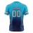 Custom Team Football jersey, Personalized Name& Number, Button-Up V-Neck Shirt, Soft Polyester for Training, Matches, and Team Activities