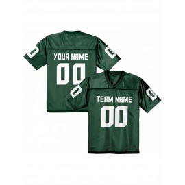 Custom Football Jersey Replica - Personalized Team Name& Number, Fan Gift Shirt for Women, Sizes 1XL-6XL, Ideal for Sports, Events& Casual Wear